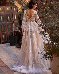 Vintage Lacy Wedding Dress