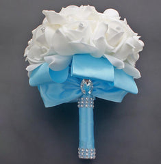 Fashion Bridal Brooch Bouquet Crystal Bride Wedding Flower Bouquet Wedding Accessories Bridal Bouquet De Noiva Bridesmaid Flower