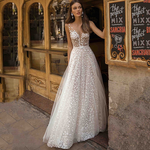 Sparkling A-line Dress
