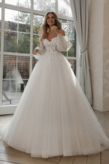 Off-Shoulder Glittery Gown
