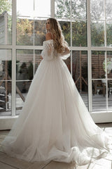 Off-Shoulder Glittery Gown