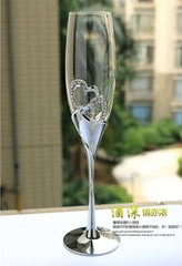 1 pair wedding champagne glasses 5 styles