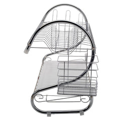2-Tier  Stainless Steel Dish Drying Rack