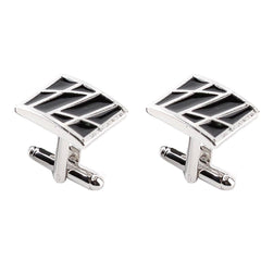 2pcs Men Square Cufflinks
