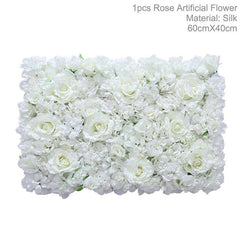 40x60cm Silk Rose Flower Backdrop Multiple Colors