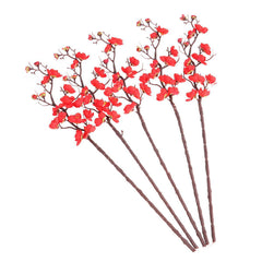 5Pcs 60cm Artificial Plum Blossom