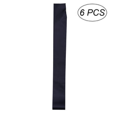6pcs Blank Satin Sash