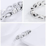 925 Sterling Silver Infinity Ring