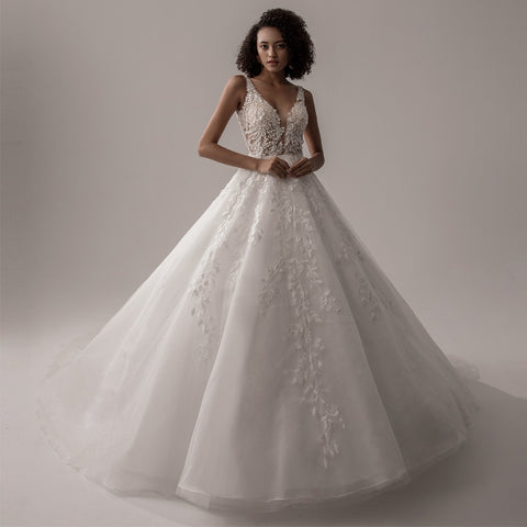 Romantic Lace Bridal Gown