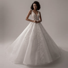 Romantic Lace Bridal Gown