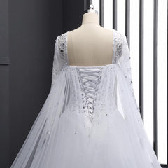 Bandage Tube Top Crystal Luxury Wedding Dress 2019