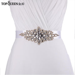 Beautiful Crystal & Rhinestone Wedding Belt