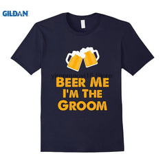 BEER ME IM THE GROOM T-SHIRT