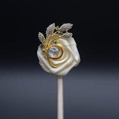 Boutonniere Crystal Multiple Colors