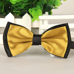 Bow Tie Mens  Satin Adjustable