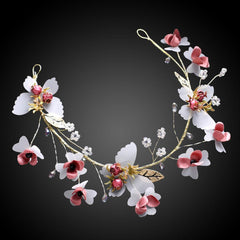 Bridal Hairband Flowers