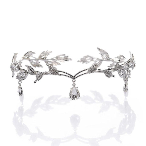 Bridal Vintage Crystal Pearl Hairband