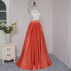 Celebrity Inspired Dress A-line Spaghetti Straps Two Pieces