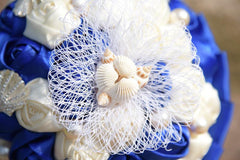 Coast Style Blue Bride Bouquet