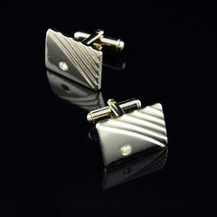 Diamond Stripes Cufflinks
