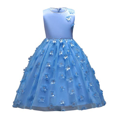 Flower Girl Princess Pageant Tutu Tulle Gown Dress