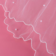 Flower Girl Veil White