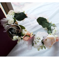 Flower Headband Wedding Floral Crown