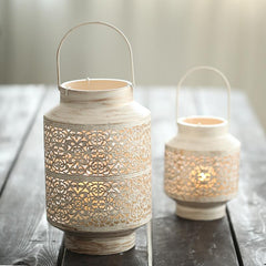 Hollow Out Wrought Iron Wedding Centerpieces