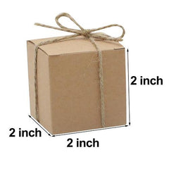 Kraft Favor Boxes Candy Box for Wedding Favor