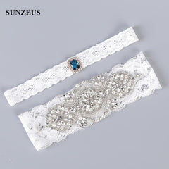 Lace Wedding Garters 2 Pieces