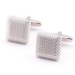 New Gentleman Men Wedding Party Gift Silver Color Cuff Link Cufflinks