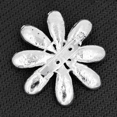 Pretty Flower Brooch Gold or Silver