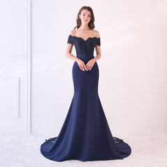 V Neck Cap Sleeve Vintage Lace Appliques Beaded Mermaid Bridesmaid Dresses