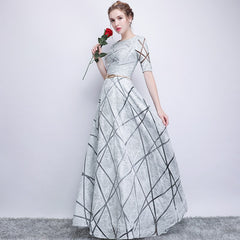 Half Sleeves Vintage Celebrity Dress