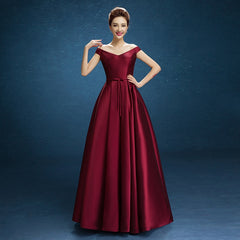 Simple Bow Celebrity Inspired Gown