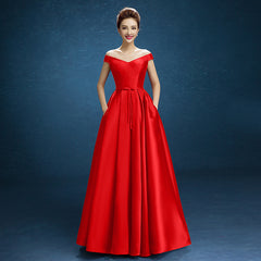 Simple Bow Celebrity Inspired Gown