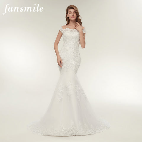 Vintage Lace Mermaid Wedding Dress