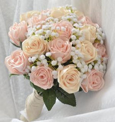 Rose Holding Bouquet