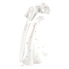 Rustic Kiss Wedding Cake Topper