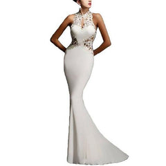 Sexy Sleeveless  Dress  Backless Lace 3 colors