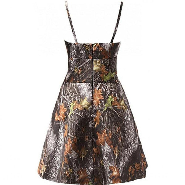 Short Formal Dress Camo