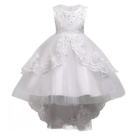 Sleeveless Flower Princess Dress Tutu Many Colors