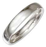 Stainless Steel 4mm Wedding Band