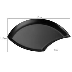 Stainless Steel Leaf Snack Plate