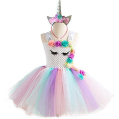 Unicorn Dress For Girls