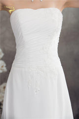 Vintage Wedding Dress Chiffon Lace