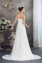 Vintage Wedding Dress Chiffon Lace