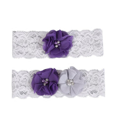Wedding Garter Lace Flower