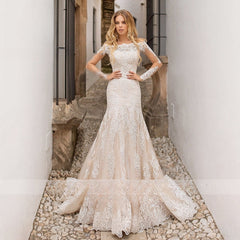 2 IN 1 Mermaid Wedding Dress