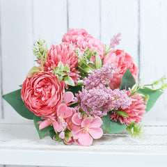 Artificial Flowers Peony Bouquet